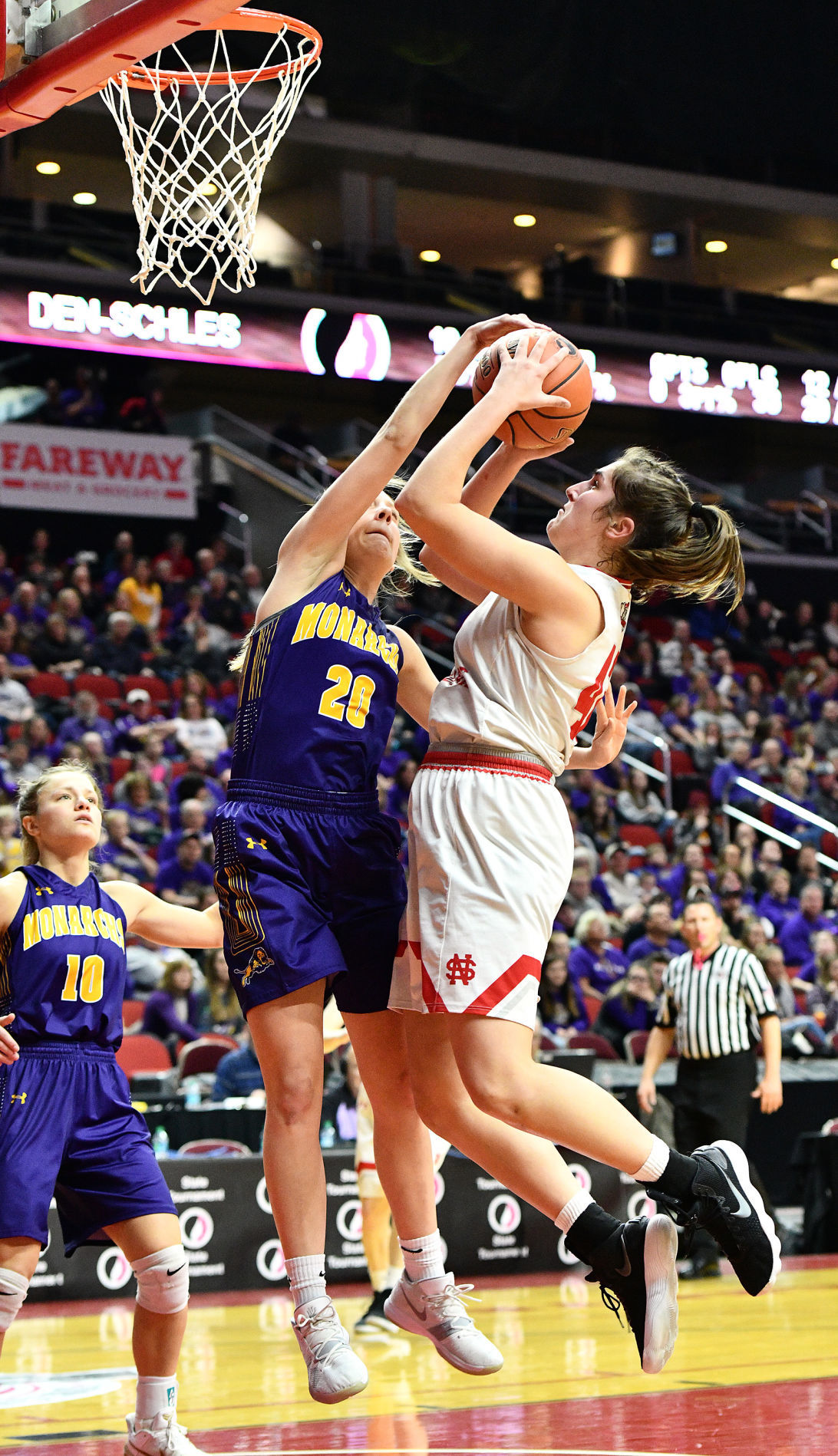 North Scott vs Denison-Schleswig state basketball